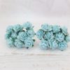 1.5 cm paper roses with wire stems, 15mm 100 roses - Image 22