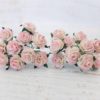 1.5 cm paper roses with wire stems, 15mm 100 roses - Image 23