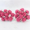 1.5 cm paper roses with wire stems, 15mm 100 roses - Image 25