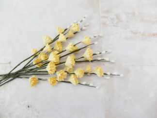 Paper spray gypsophila, paper flowers, paper baby's breath