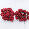 1.5 cm paper roses with wire stems, 15mm 100 roses - Image 18