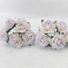 1 inch paper roses with wire stems, 25mm flowers with wire stems, 2.5 cm - Image 8