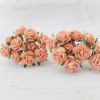 1.5 cm paper roses with wire stems, 15mm 100 roses - Image 36