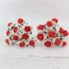 1.5 cm paper roses with wire stems, 15mm 100 roses - Image 34