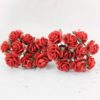 1.5 cm paper roses with wire stems, 15mm 100 roses