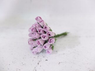 6mm paper rose buds, 50 roses paper roses, tiny paper roses