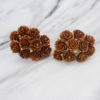 20mm paper roses, 2 cm paper flowers, 100 pcs (design b) - Image 14