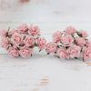 1.5 cm paper roses with wire stems, 15mm 100 roses - Image 64
