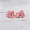 1 inch paper roses with wire stems, 25mm flowers with wire stems, 2.5 cm - Image 61