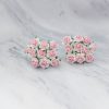 1.5 cm paper roses with wire stems, 15mm 100 roses - Image 74