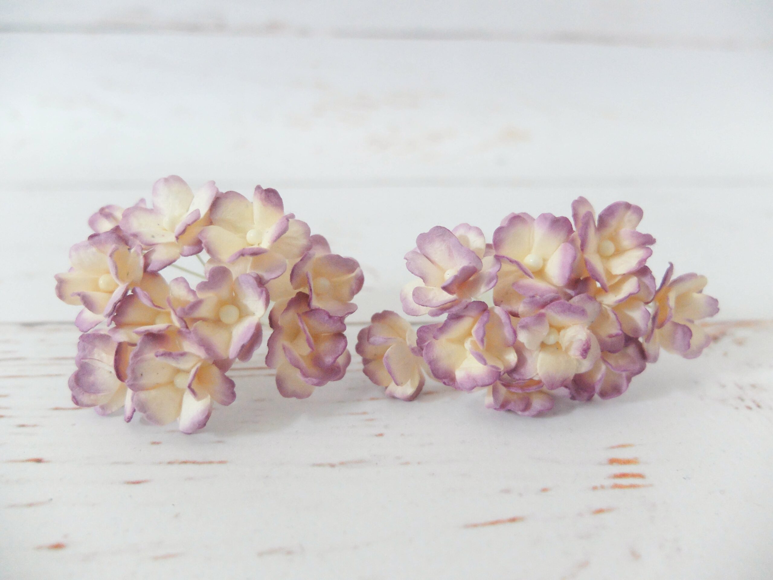 mini paper hydrangea - purple