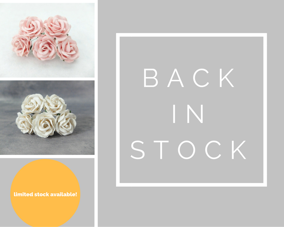 back in stock roses