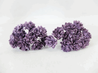 2 cm paper dahlia, 20mm paper flowers 50 pcs