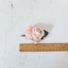 Blush flower boutonnière - buttonhole - flower corsage [1 pc] - Image 2