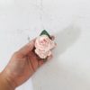 Blush flower boutonnière - buttonhole - flower corsage [1 pc] - Image 5