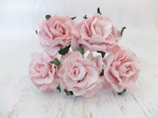 4 cm paper roses, 25 roses/pack 40mm roses