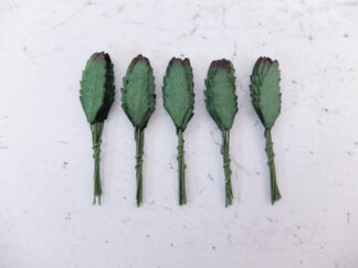 Mini paper thin leaves, 100 paper leaves