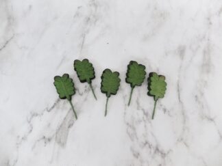 Paper fern roses leaves, 50 pcs