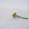 100 pcs 1 cm paper sunflowers, 10mm paper flowers wire stems - Image 2