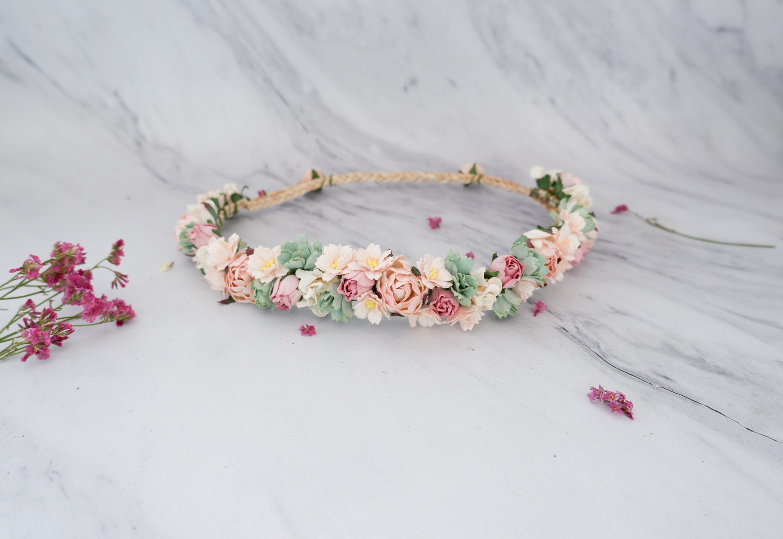 flower crown wire