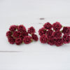 20mm paper roses, 2 cm paper flowers, 100 pcs (design b) - Image 19