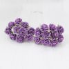 20mm paper roses, 2 cm paper flowers, 100 pcs (design b) - Image 20
