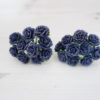 20mm paper roses, 2 cm paper flowers, 100 pcs (design b) - Image 16