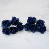 1 inch paper roses with wire stems, 25mm flowers with wire stems, 2.5 cm - Image 78