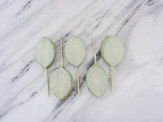 Paper jasmine leaves, 50 pcs, size L