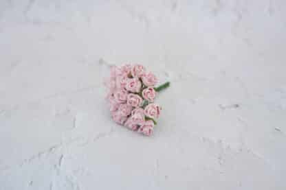 8mm paper rose buds (25 roses) - Image 37